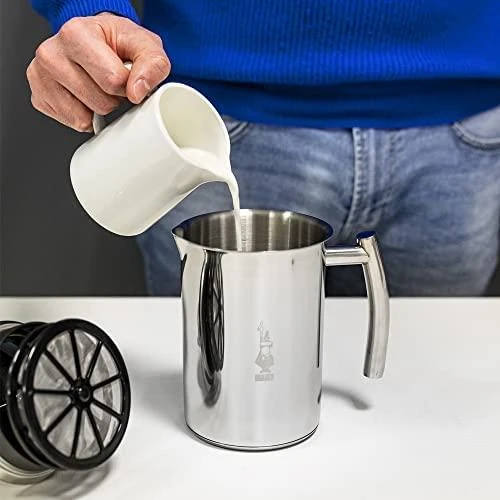 Pieno Plakiklis - Bialetti Cappuccinatore Acciaio 330 ml