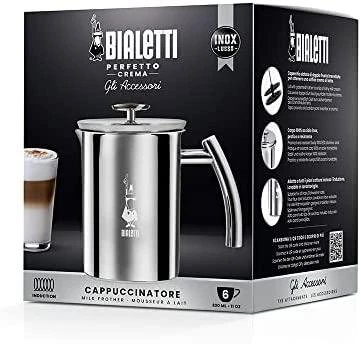 Pieno Plakiklis - Bialetti Cappuccinatore Acciaio 330 ml