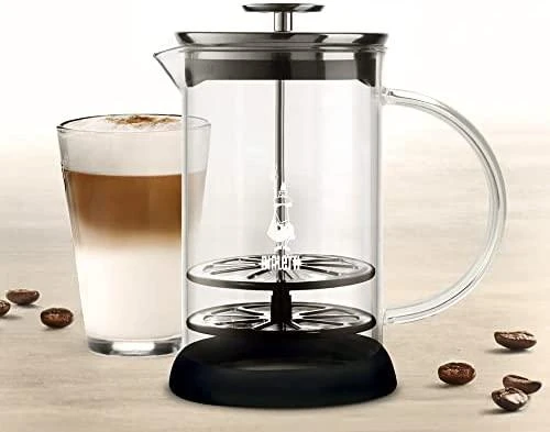 Plakiklis Pieno Plaktuvas - Bialetti Cappuccinatore Vetro 6tz 330ml