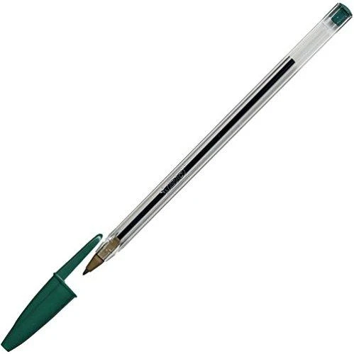 Bic Tušinukas Cristal 1.0 mm, žalias, pakuotėje 50 vnt. 129641