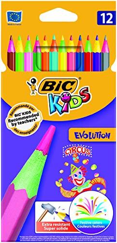 Bic Spalvoti pieštukai Evolution Circus 12 spalvų rinkinys 8957893