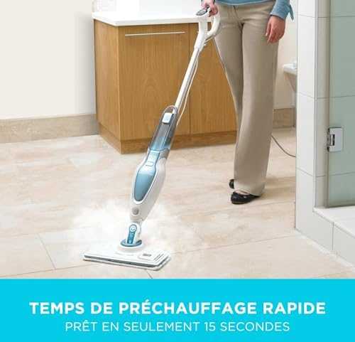 Dulkių siurblys Black & Decker „Juodas & Decker“ garinė šluota 1600 W Juodas & Decker [FSM1630-QS]