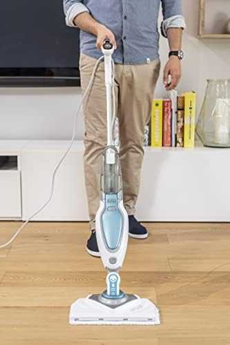 Dulkių siurblys Black & Decker „Juodas & Decker“ garinė šluota 1600 W Juodas & Decker [FSM1630-QS]