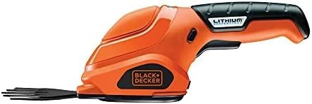 Black & Decker Juodas+DECKER NOŻYCE DO TRAWY 3,6V 10cm