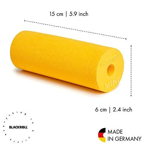 Masažinis volas Blackroll Mini - Geltonas