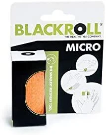 Masažinis volas BLACKROLL® MICRO, oranžinės spalvos