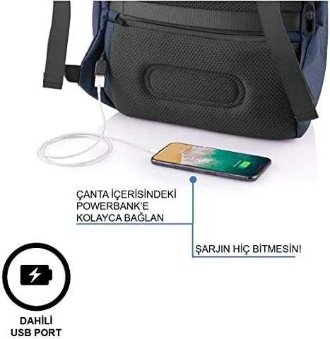 Kuprinė XD Design Bobby Soft, Juodos spalvos