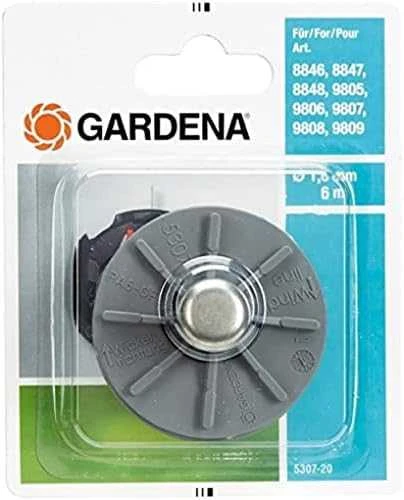 Pakeičiama lynelio kasetė žoliapjovėms 8846/8847/8848 Gardena 5307-20, 9010828-01