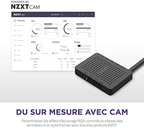 NZXT PC dėklas H9 Elite Midi bokštinis langas baltas