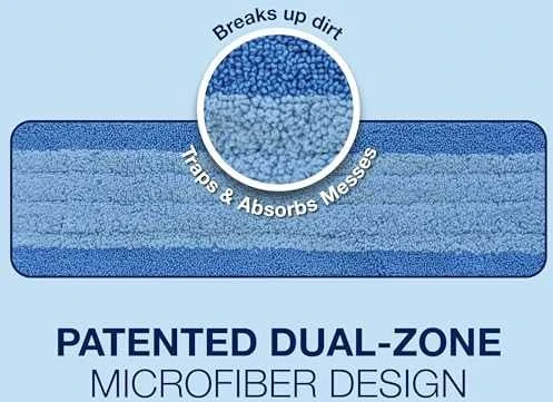 Bona Cleaning Pad su mikrofibry 1 vnt. mėlyna