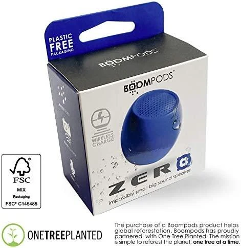 Garsiakalbis Boompods Zero Mėlyna (ZERBLU)