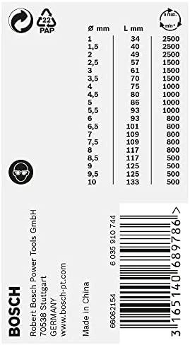Grąžtas BOSCH grąžtai METAL HSS-CO 19szt./1-10mm/