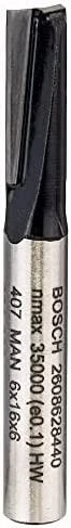 Bosch Išdrožų frezos 6 mm D1 4,8 mm, L 12,4mm,G51mm