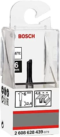 Bosch Išdrožų frezos 6 mm D1 4,8 mm, L 12,4mm,G51mm