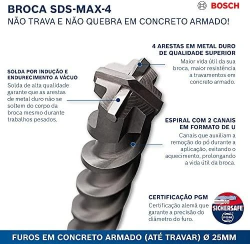 Bosch SDS-max-4 grąžtas 22x400x520 mm