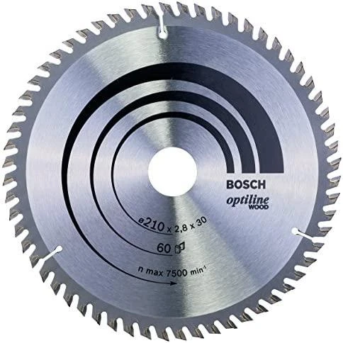 Bosch Diskinio pjūklo diskas 210x30 Optiline Wood