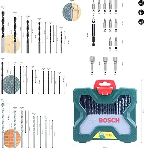 Bosch 33-dalių komplektas