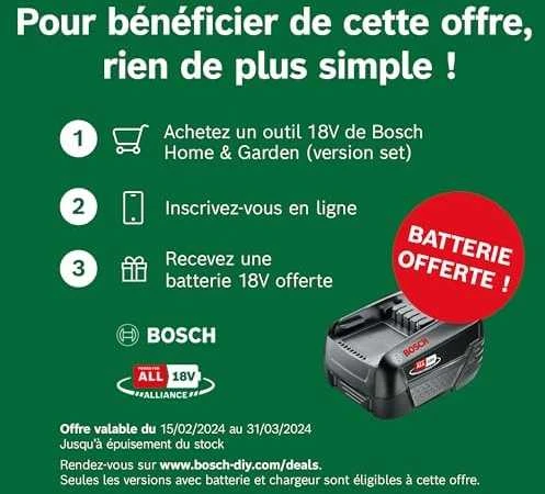 Akumuliatorinis sodo pjūklas Bosch KEO 18 LI (18V / 1x2,0Ah)
