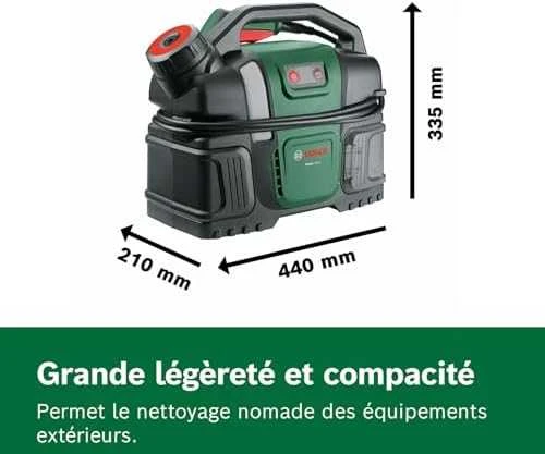 Bosch Fontus 18V-6, 1x2Ah Dviračių valiklis