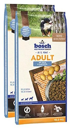 Bosch Petfood bosch šuo SUAUGUSIŲ ŽUVYS IR BULVĖS 15kg