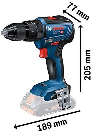 Bosch GSB 18V-55, CT be akumuliatoriaus ir kroviklio