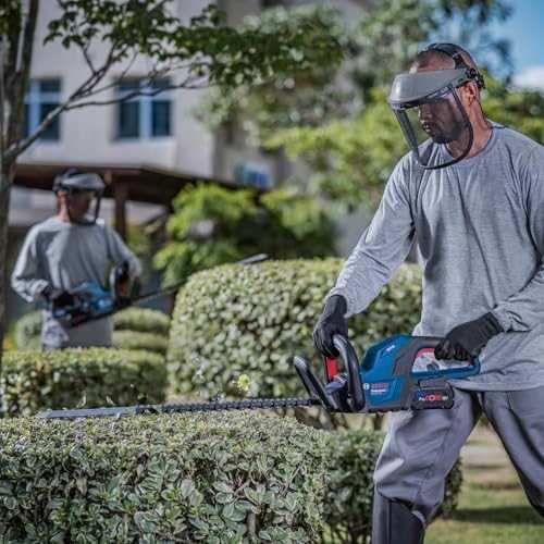 Bosch Akumuliatorinės gyvatvorių žirklės GHE 18V-60 be akumuliatoriaus ir kroviklio