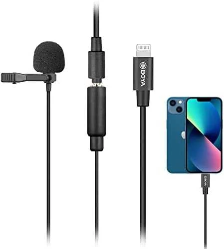 BOYA BY-M2 prisegamas mikrofonas 6m iOS