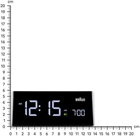 Braun BNC 016 BKEU LED žadintuvas juodas