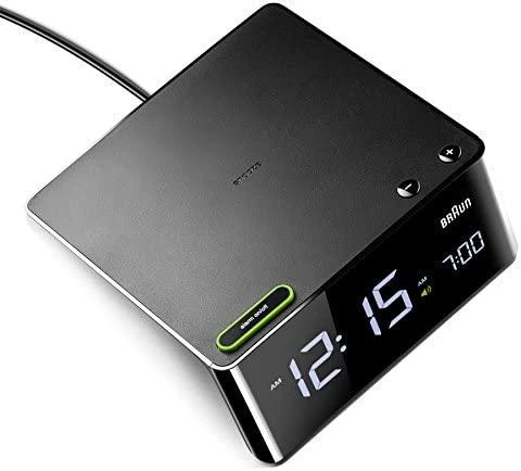 Braun BNC 016 BKEU LED žadintuvas juodas
