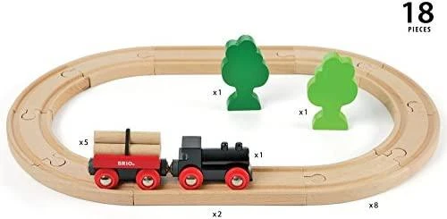 Brio geležinkelis BRIO traukinys mažas, 33042