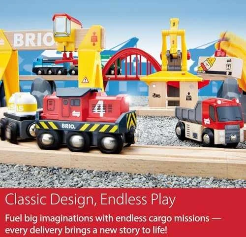 Brio Railway Brio rinkinys su traukinio bėgiais Railway deluxe, 33097