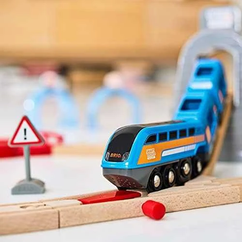 Brio Railway BRIO traukinio bėgių rinkinys Smart Tech Deluxe, 33972