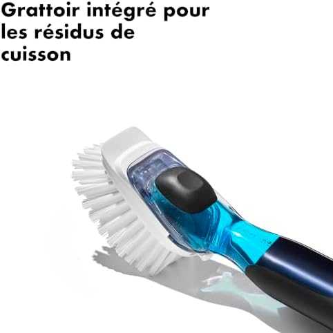 Oxo Good Grips indų šepetys su dozatoriumi