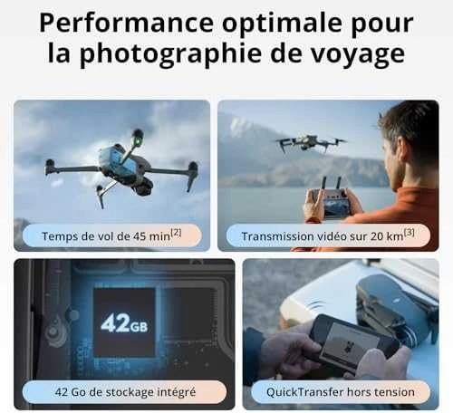 Dronas DJI Air 3S Fly More Combo  (Su DJI RC-N3 valdymo pultu)