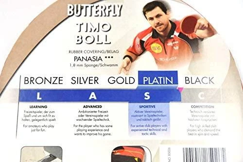 Butterfly Drugelio raketė Timo Boll Platin (85025)