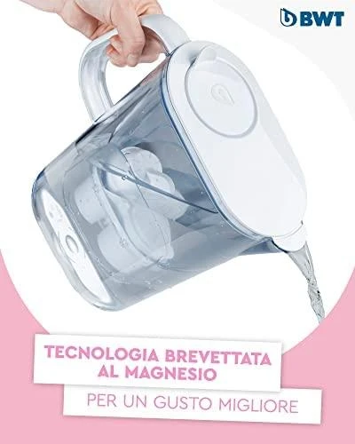 BWT vandens filtravimo indas AQUAlizer 2,6 l su vandens filtru + magnis (2 vnt.) 125252023