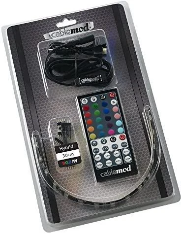„CableMod WideBeam Hybrid LED“ rinkinys, 30 cm, RGB/W