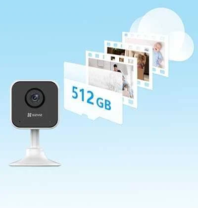 Ezviz H1c Smart Home Camera 1080p, Wi-Fi, Baltas - vidaus vaizdo stebėjimo kamera