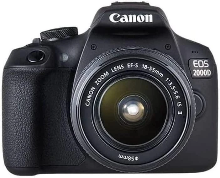 Canon | EOS | 2000D 18-55 IS II EU26 | SLR Camera Kit | Megapixel 24.1 MP | Image stabilizer | ISO sensitivity (max) 12800 | Ekranas diagonal 3.0 " | Wi-Fi | Video recording | APS-C | Juodas