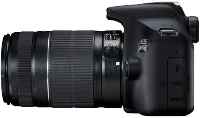 Canon | EOS | 2000D 18-55 IS II EU26 | SLR Camera Kit | Megapixel 24.1 MP | Image stabilizer | ISO sensitivity (max) 12800 | Ekranas diagonal 3.0 " | Wi-Fi | Video recording | APS-C | Juodas