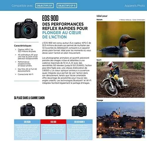 Canon EOS 90D + EF-S 18-135mm f/3.5-5.6 IS USM SLR fotoaparato komplektas 32,5 MP CMOS 6960 x 4640 pikseliai Juoda