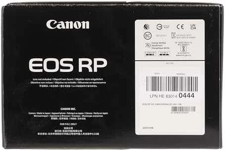 Canon EOS RP korpusas
