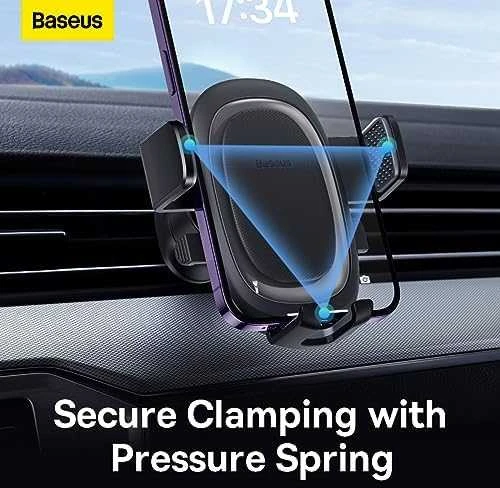 Automobilinio telefono laikiklis Baseus UltraControl (juodas)