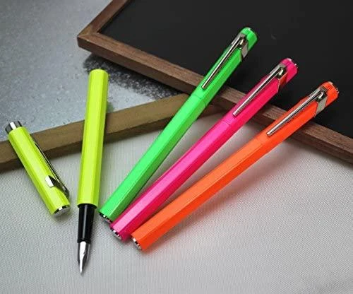 Caran D'ache Caran d`Arche Fountain pen 849 Fluo Line, M, geltona