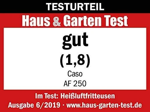 Caso | Oro gruzdintuvė | AF 250 | Galia 1400 W | Talpa 3 L | Karšto oro technologija | Juodas