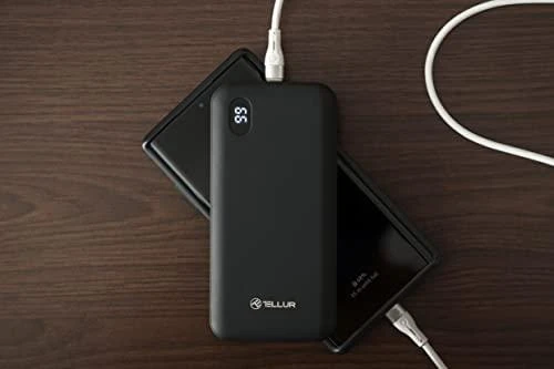 Tellur 10000 mAh PD išorinė baterija juoda
