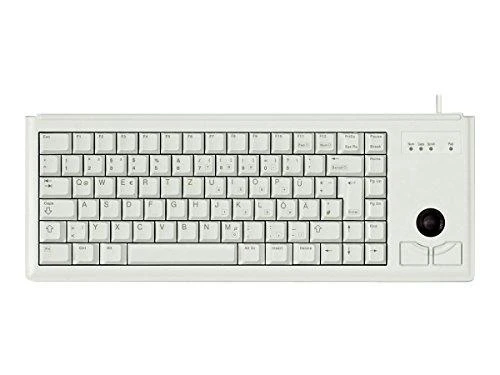 Klaviatūra CHERRY COMPACT Pilkas - TRACKBALL USB US LAYOUT EUR