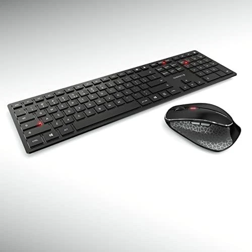 Klaviatūra Cherry TAS Desktop-Set DW 9500 Slim Wireless EU-išdėstymas sw
