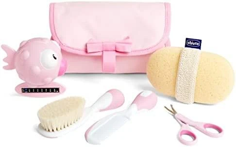 Chicco Rinkinys akcesoriów do higieny i kąpieli rožinė 0m+