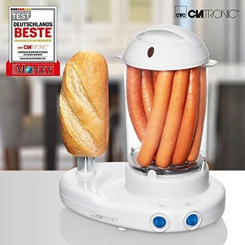 Karštų Dešrelių Garintuvas - Clatronic HDM 3420 EK 350W Nepridegantis Baltas